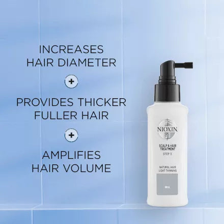 System 1 - Step 3: Leave In Scalp & Hair Treatment | 100ml (Natural Hair With Light Thinning)