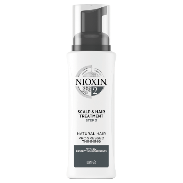 System 2 - Step 3: Leave In Scalp & Hair Treatment | 100ml (Natural Hair with Progressed Thinning)