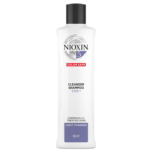 System 5 - Step 1: Shampoo | 300ml (for Chemically Treated Hair with Light Thinning)