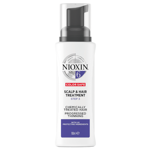 System 6 - Step 3: Leave In Scalp & Hair Treatment | 100ml (for Bleached / Chemically Treated hair with progressed thinning)