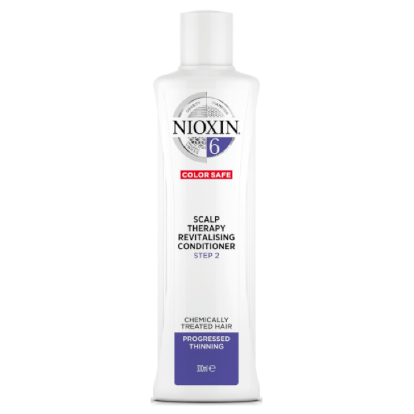 System 6 - Step 2: Scalp Therapy Conditioner | 300ml (for Bleached / Chemically Treated hair with progressed thinning)