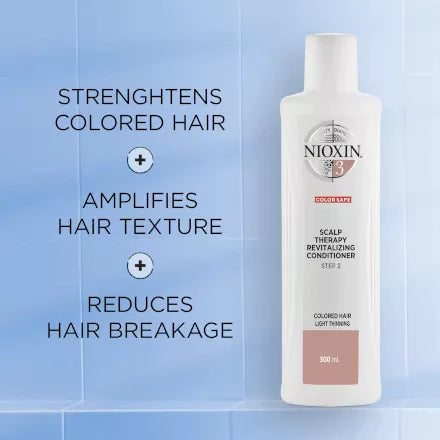 System 3 Scalp Therapy Revitalising Conditioner | Coloured Hair with Light Thinning | 300ml