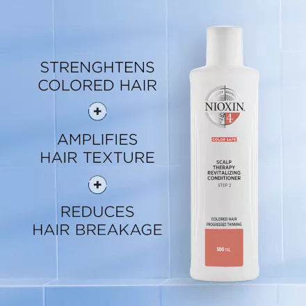 System 4 Scalp Therapy Revitalising Conditioner | Coloured Hair with Progressed Thinning | 300ml